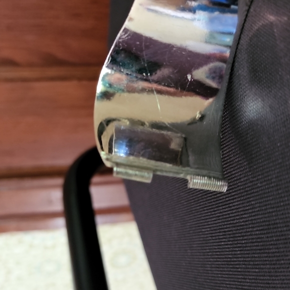 EYE OF HORUS VINTAGE silver pin closure bracelet - Picture 6 of 9